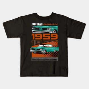 Bonneville Muscle Car Kids T-Shirt